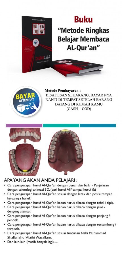 Buku "Syarah Iqra' Al-Akhsar" dan USER ID (Formulir pendaftaran program Grup WhastApp)